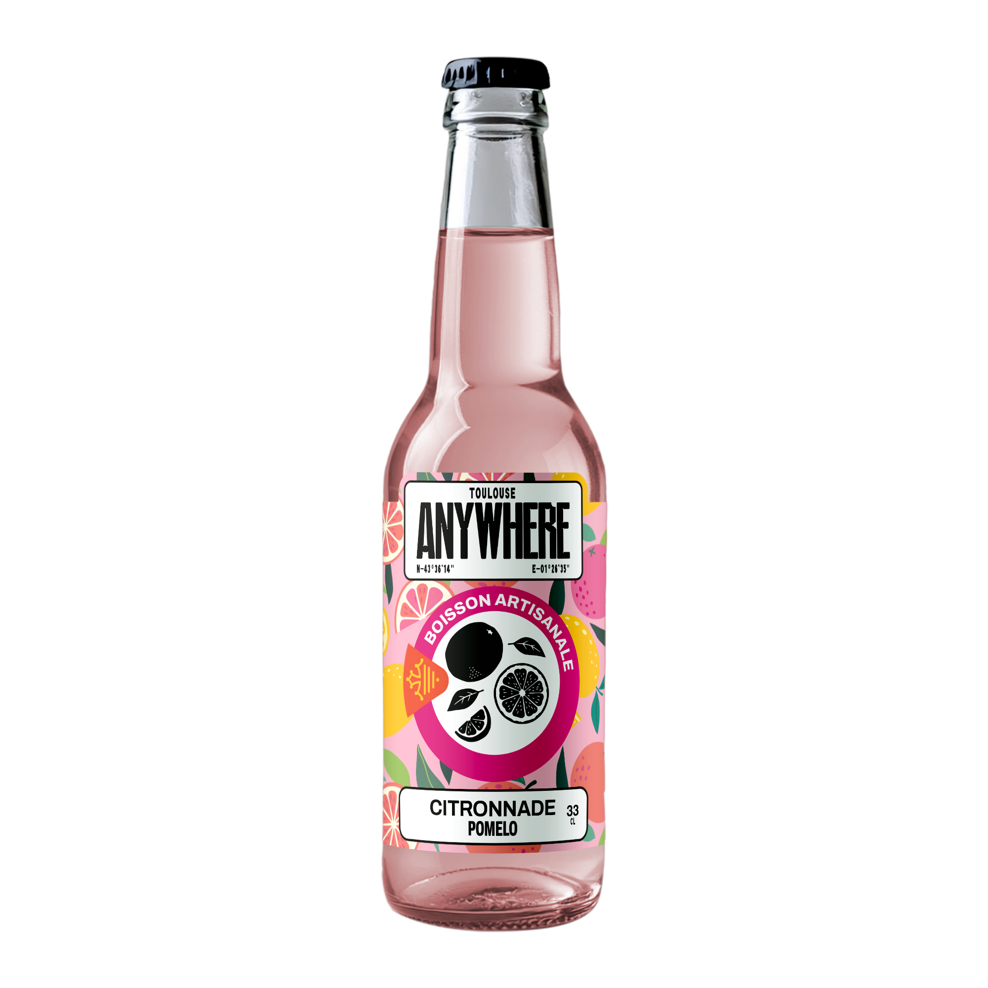Bière - CITRONNADE POMELO SANS ALCOOL - 0,0% -