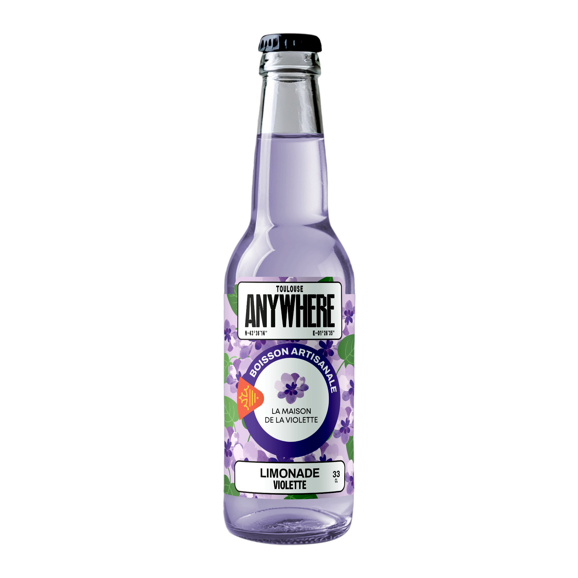 Bière - LIMONADE À LA VIOLETTE SANS ALCOOL - 0,0% -