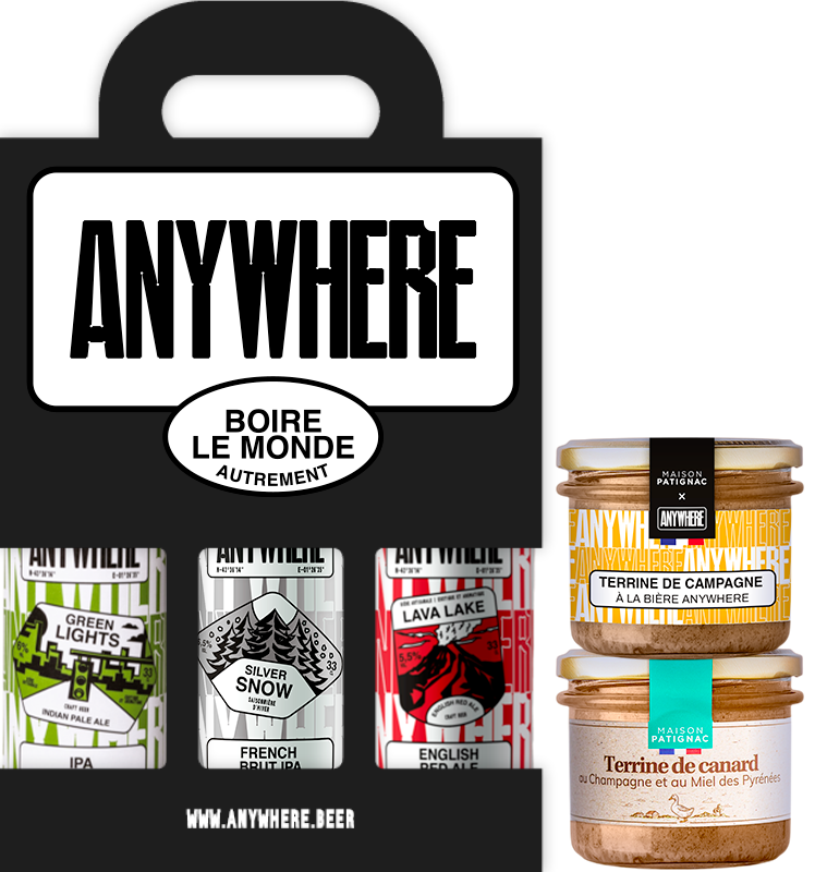 Bière - COFFRET 5X33CL GOURMAND SALÉ - PÂTÉS À LA BIÈRE -