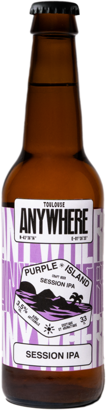 Bière - Purple island - SESSION IPA