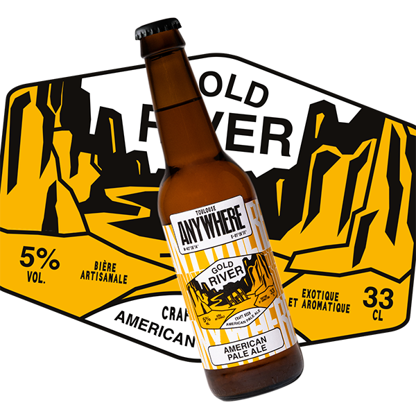 Bière artisanale Gold river