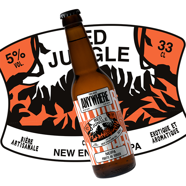 Bière artisanale Red Jungle