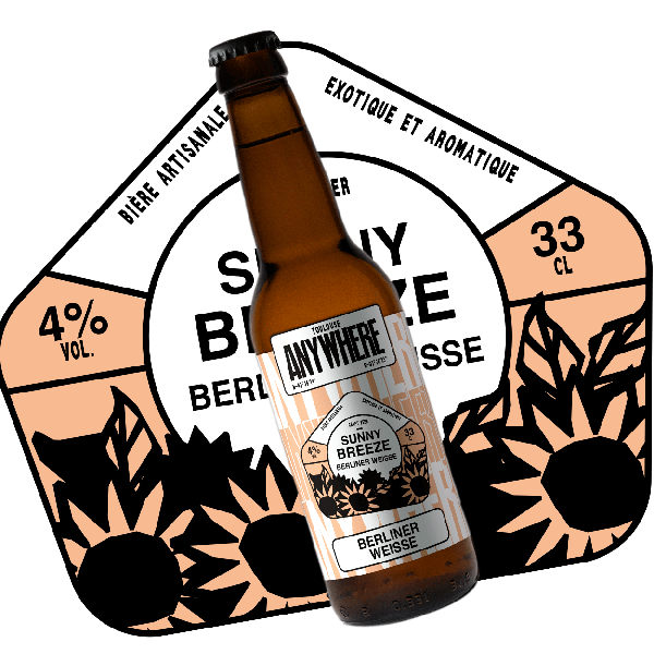 Bière artisanale SUNNY BREEZE - MANGUE PASSION